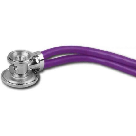 Divine Medicare Pluss Rappaport Purple Dual Head Stethoscope Convertible Chest-Piece