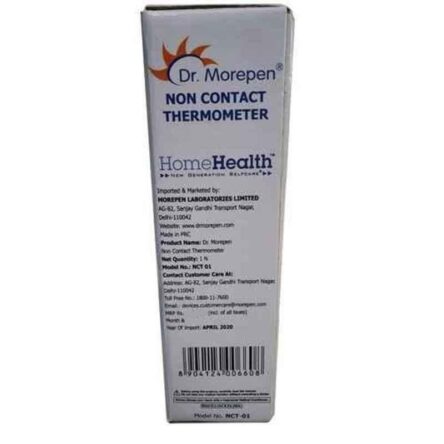 Dr. Morepen NCT-01 Non-Contact Thermometer with Cutashield 500ml Hand Rub