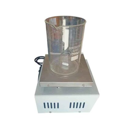 Bexco 2000ml Mild Steel Powder Coated Magnetic Stirrer with Hot Plate & Free Stir Bar
