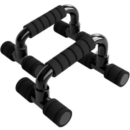 Strauss Master 22x14x12.5cm Polypropylene Black Moto Push Up Bar