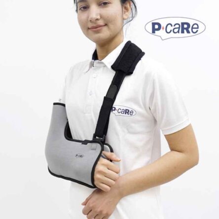 P+caRe Grey & Black Comfort Arm Sling