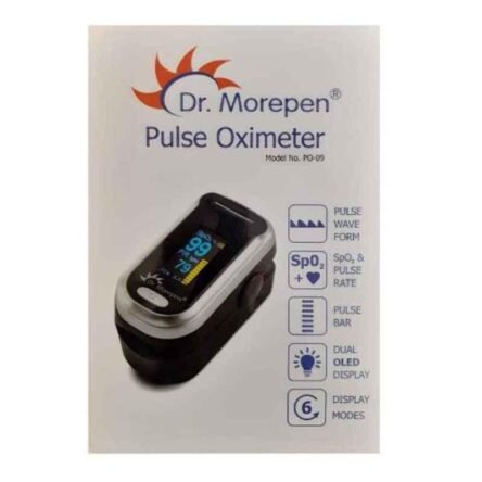 Dr. Morepen Black OLED Fingertip Pulse Oximeter