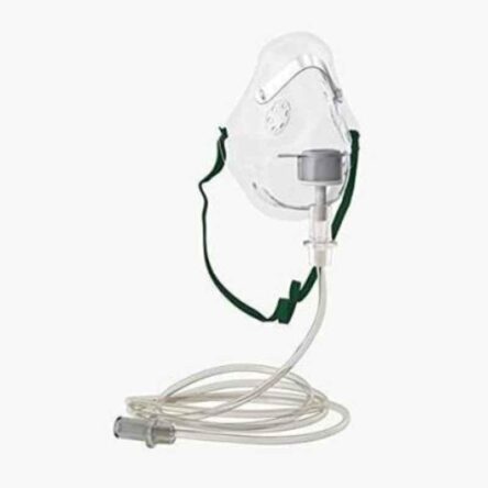 Wellstar Transparent Respirator Oxygen Mask for Adult