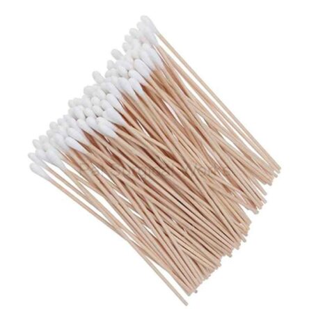 PSW 6 inch Wooden Cotton Swab Applicator Stick