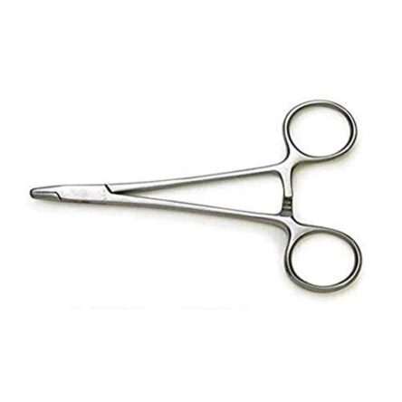 Forgesy 5 inch Toothed Forceps & Needle Holder Combo
