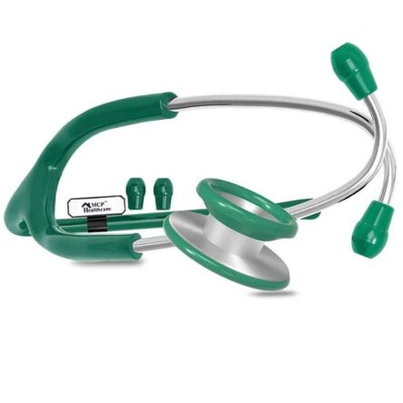 MCP Classic Stainless Steel Green Dual Head Stethoscope