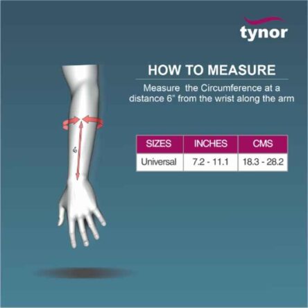 Tynor ROM Black Left Elbow Brace