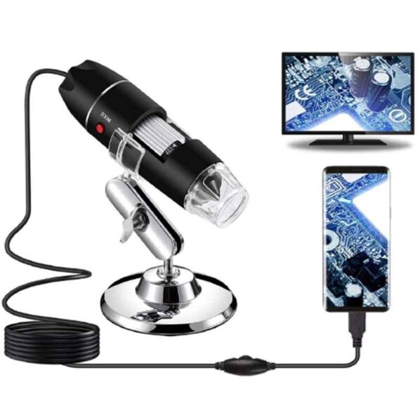 Microware 40-1000X 8 LED Digital Microscope with USB