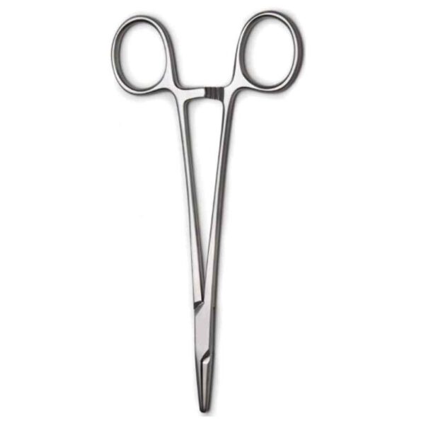 Forgesy NEO01 6 inch Silver Stainless Steel Mayo Hegar Needle Holder Forceps