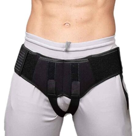 Fidelis Healthcare Elastic Black Hernia Belt