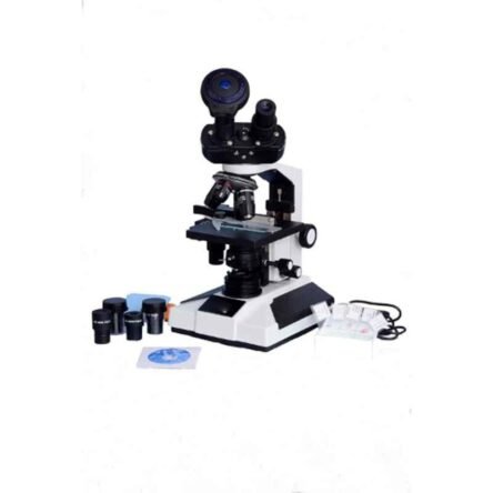 ESAW 40-1500x Led Illumination Compound Student Binocular Microscope with Semi Plan Achro Objective
