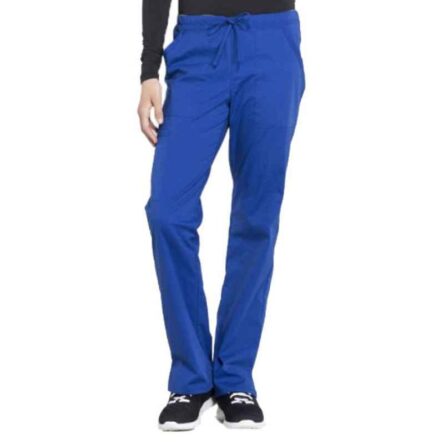 Superb Uniforms Polyester & Viscose Royal Blue Best Scrub Pant for Women