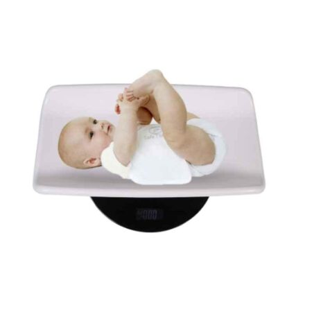 Acu-Check 180kg White & Black Digital Baby Weighing Scale