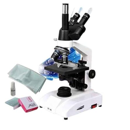 Labcare FX 40T Trinocular Microscope with LED Light & Camera Placement Attachment