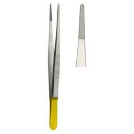 HIT CLASSIC 8 inch Stainless Steel Plain Dissecting Thumb Surgical Forceps with Tungsten Carbide