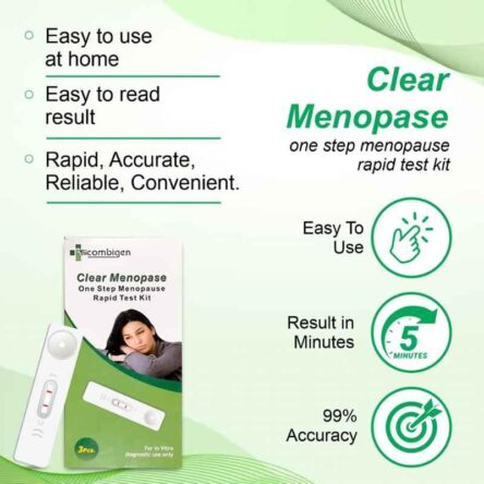 Recombigen 3 Pcs Menopause Rapid Test Kit