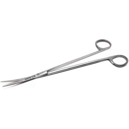 Desco 6 inch Stainless Steel Curved Sharp Dressing Scissor