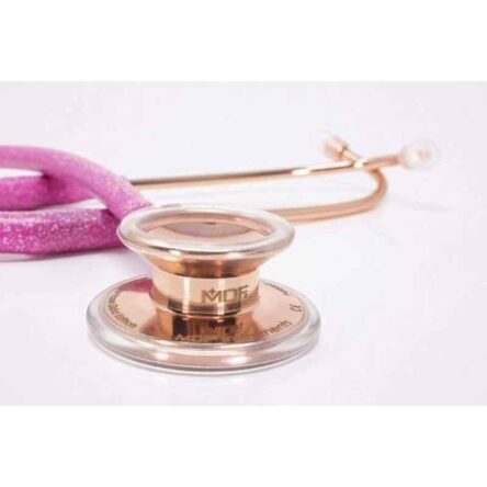 MDF MD One Limited Edition Fairy Pink Glitter Rose Gold Stethoscope