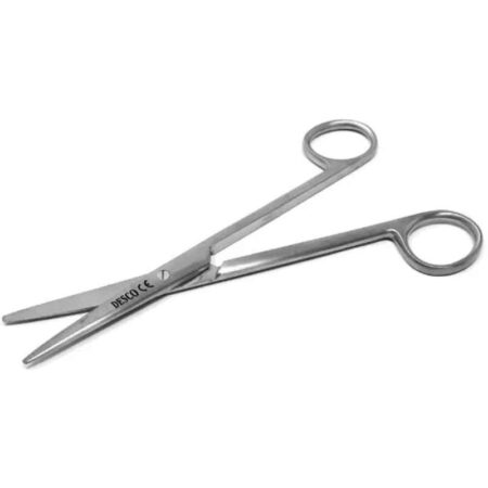 Desco 6.5 inch Stainless Steel Straight Mayo Scissor