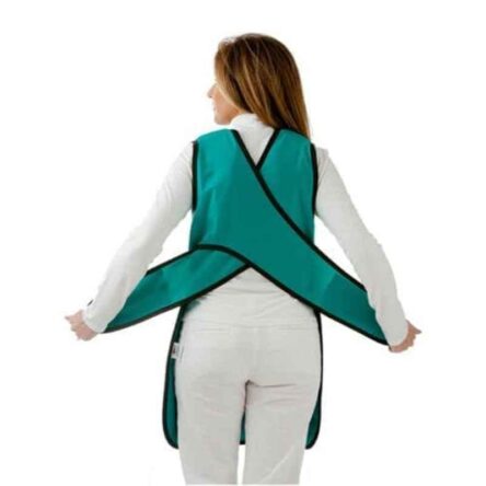 Spox 0.0.5mm Vinyl Sea Green Lead Apron with Collar