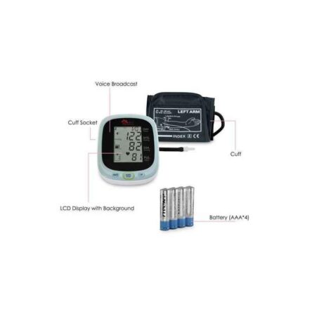 MCP Smart Digital Blood Pressure Monitor with Talking Function