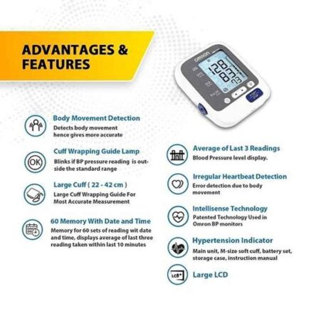 Omron HEM-7130-L Upper Arm Blood Pressure Monitor