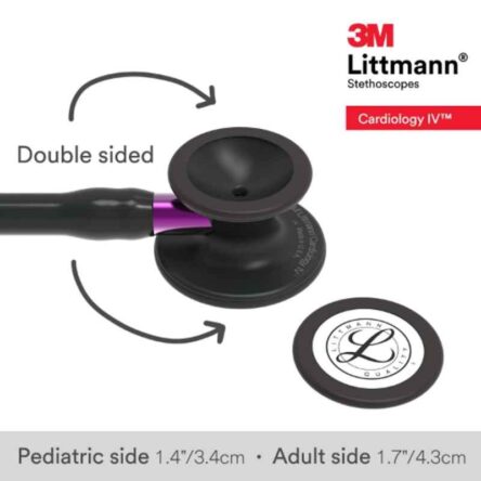 3M Littmann 27 inch Black Tube Cardiology IV Diagnostic Stethoscope