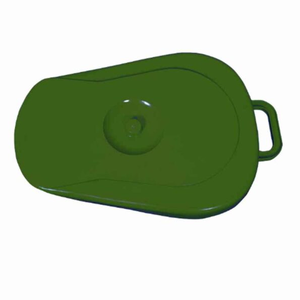 Fidelis Healthcare 1L Plastic Green Normal Urine Box