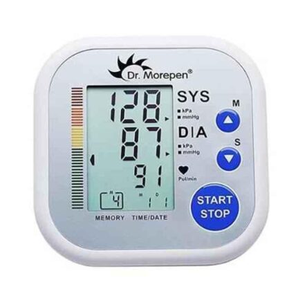 Dr. Morepen BP 02 Fully Automatic Blood Pressure Monitor with Free 50Pcs 3 Ply Face Mask