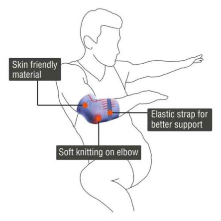 Vissco XL Pro Elbow Support