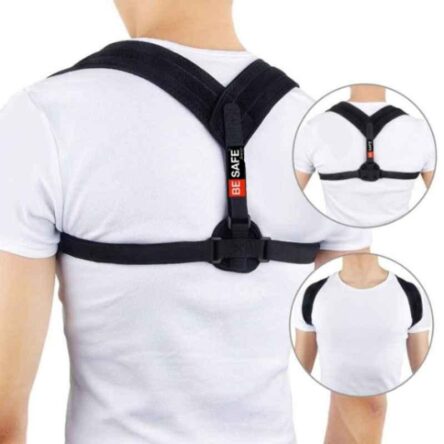 Besafe Forever Black Unisex Clavicle Brace Support for Posture Correction