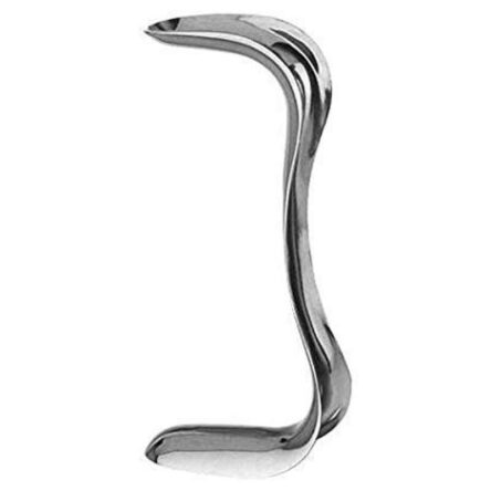 Forgesy 3 Pcs Stainless Steel Thick Gauge Vaginal Speculum Duck Bill Sims Set