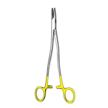 HIT CLASSIC 6 inch Stainless Steel Bozman Needle Holder with Tungsten Carbide