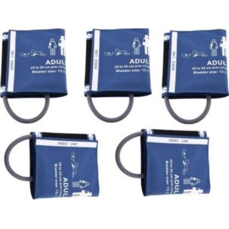 Khaitan Mediquip NIBPCUFF5P Blood Pressure Monitor Cuff with Bulb  (Pack of 5)