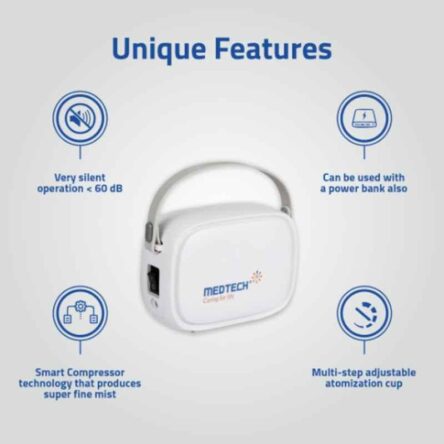 Medtech Travelite TL-01 Compact Travel Nebulizer