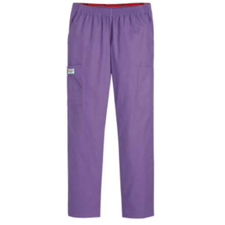 Protect U Medium Violet Natural Rise Pull On Cargo Pant for Women