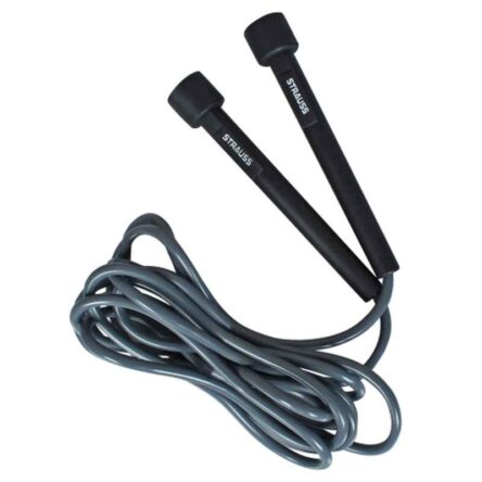 Strauss 17x12x5cm Rubber Grey Speed Skipping Rope