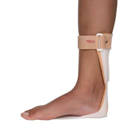 Salo Orthotics Polypropylene Left Ankle Foot Orthosis with Back Side Long Foam Padding