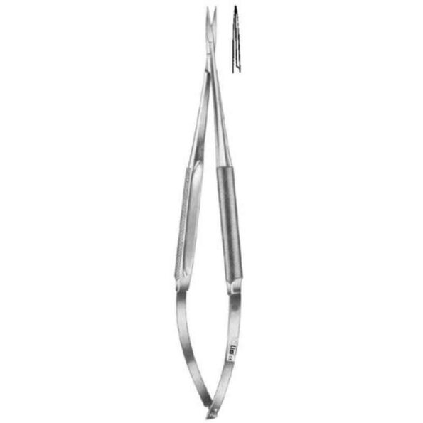 Alis 18cm/7 inch Micro Dissecting Scissors Sharp Pointed Straight