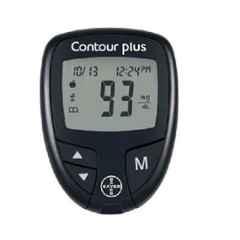 Bayer Contour Plus Black Glucometer