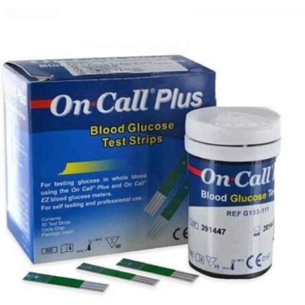 On Call Plus G133-118 25 Pcs Glucometer Strips Box