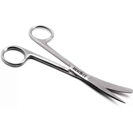 Desco 6 inch Stainless Steel Curved Blunt Sharp Dressing Scissor