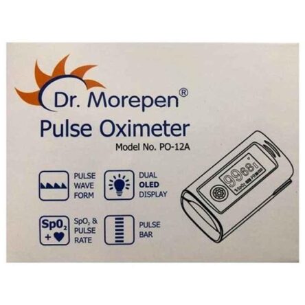 Dr. Morepen PO-12A Fingertip Pulse Oximeter with OLED Display