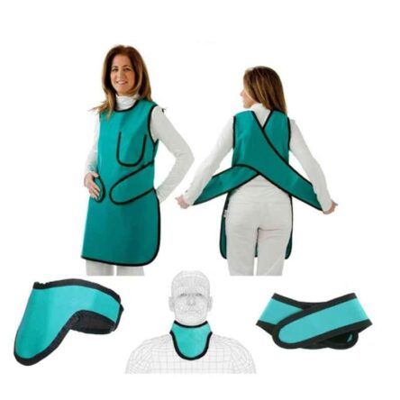 Spox 0.0.5mm Vinyl Sea Green Lead Apron with Collar