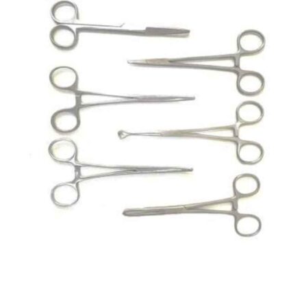 Forgesy 6 Pcs CE German Steel Surgical Instrument Set