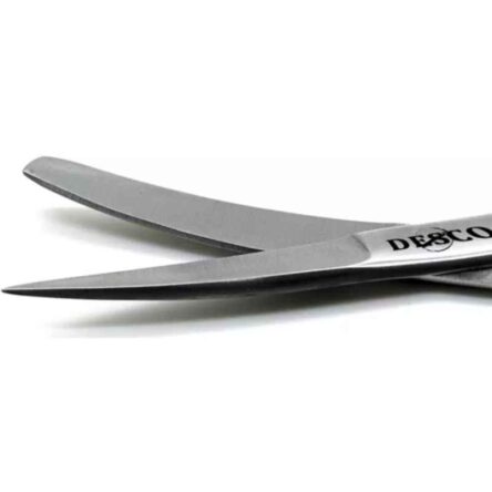 Desco 6 inch Stainless Steel Curved Blunt Sharp Dressing Scissor