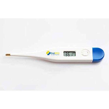 Firstmed White Plastic Mercury Free Digital Thermometer