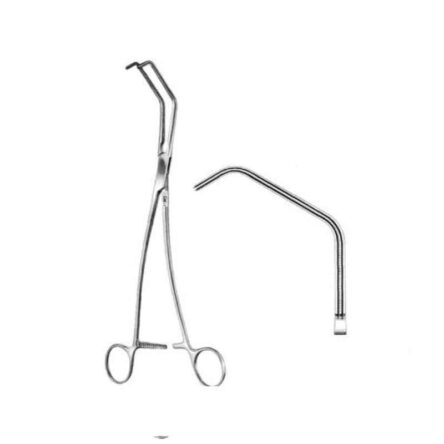 Alis 26.5cm/10 1/2 inch Satinsky Tangenital Occlusion Vascular Clamp