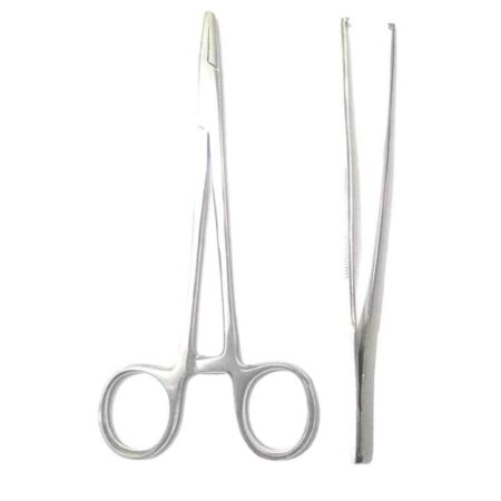 Forgesy 2 Pcs 5 inch Surgical Instrument Set