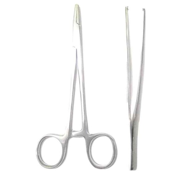 Forgesy 2 Pcs 5 inch Surgical Instrument Set